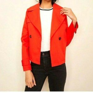 NWT ANN TAYLOR Petite Short Trench Coat